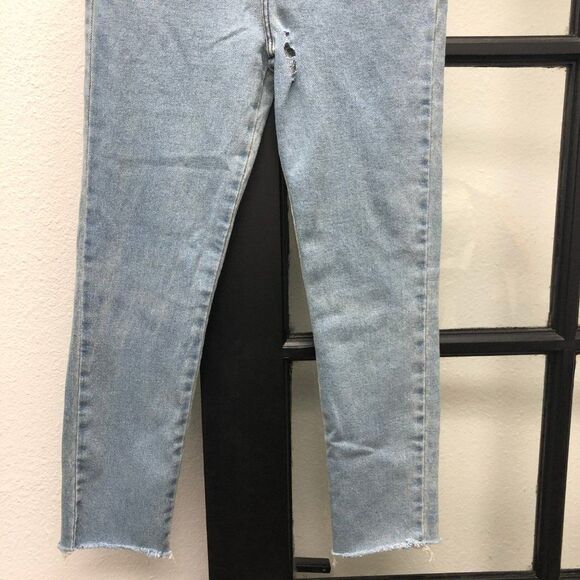 UNIF High Waisted Light Blue Jeans - Size 27 - Picture 3 of 8